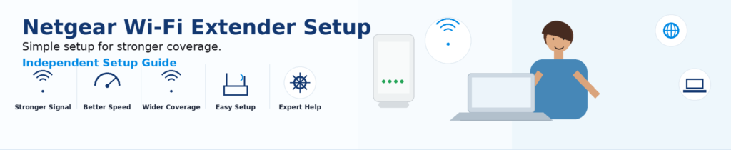 Netgear Wi-Fi extender setup help for home and small office users — independent troubleshooting guide by MyNetPro