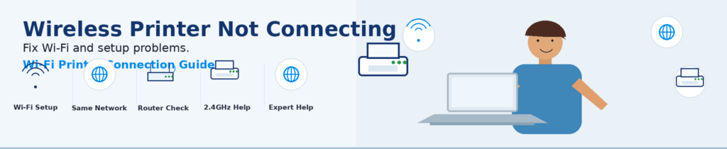 Wireless printer not connecting to Wi-Fi troubleshooting guide